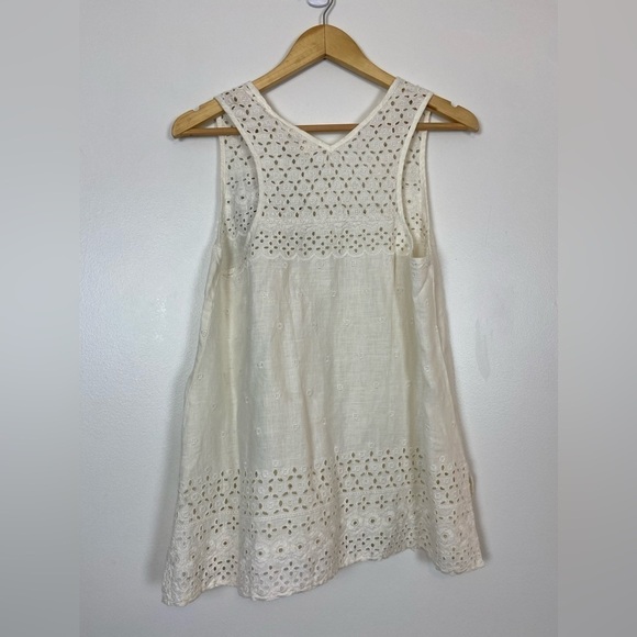 NWT Reistor The Beach Shack Shirt 100% Hemp Eyelet Summer Tank Top - Picture 12 of 16